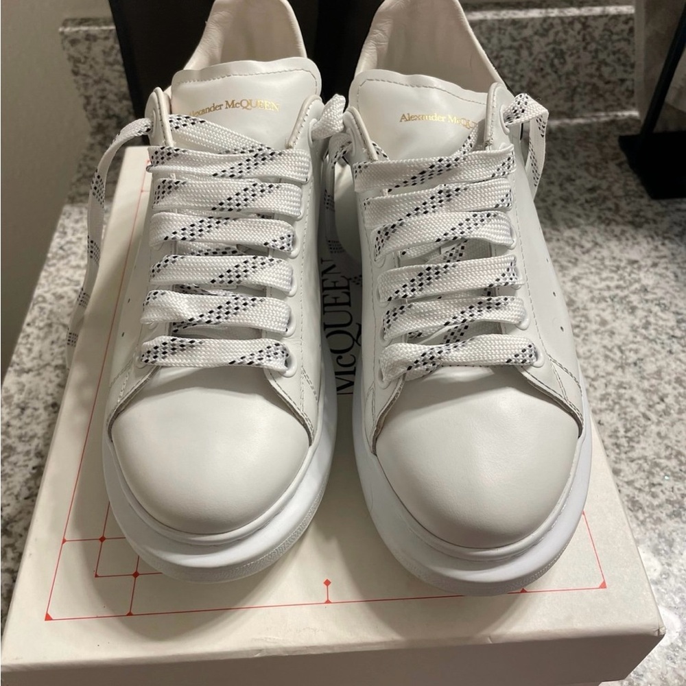 Alexander McQueen Women's White Sneakers